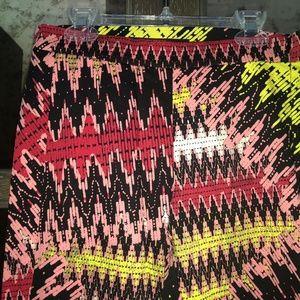 French Connection Size 0 Ankle Pants Zig Zag